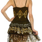 Sakkas Raji Batik Hem Tunic Short Dress