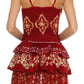 Sakkas Raji Batik Hem Tunic Short Dress