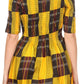 Sakkas Ife Wax African Ankara Colorful Cocktail Short Dress Off-shoulder w/pockets