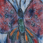 Sakkas Butterfly Tie Dye Tank Sheath Caftan Mid Length Dress
