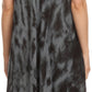 Sakkas Butterfly Tie Dye Tank Sheath Caftan Mid Length Dress