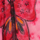 Sakkas Butterfly Tie Dye Tank Sheath Caftan Mid Length Dress