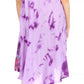 Sakkas Butterfly Tie Dye Tank Sheath Caftan Mid Length Dress