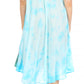 Sakkas Butterfly Tie Dye Tank Sheath Caftan Mid Length Dress