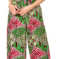 Sakkas Lelisa Ruffle Off-shoulder Long Jumpsuit w/pockets Wax African Ankara Dutch