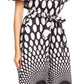 Sakkas Lelisa Ruffle Off-shoulder Long Jumpsuit w/pockets Wax African Ankara Dutch