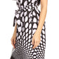 Sakkas Lelisa Ruffle Off-shoulder Long Jumpsuit w/pockets Wax African Ankara Dutch