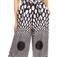 Sakkas Lelisa Ruffle Off-shoulder Long Jumpsuit w/pockets Wax African Ankara Dutch
