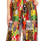 Sakkas Lelisa Ruffle Off-shoulder Long Jumpsuit w/pockets Wax African Ankara Dutch