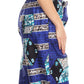 Sakkas Lelisa Ruffle Off-shoulder Long Jumpsuit w/pockets Wax African Ankara Dutch