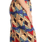 Sakkas Lelisa Ruffle Off-shoulder Long Jumpsuit w/pockets Wax African Ankara Dutch