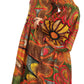 Sakkas Akela Women's Gypsy Peasant Boho Smocked Dress in African Ankara Print
