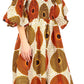 Sakkas Ina Women's African Ankara Print Wide Leg Jumpsuit Dress Of the Shoulder