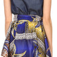 Sakkas Lani Womens Cocktail Sleeveless Hi-Lo Dress in African Print w/Pockets