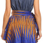 Sakkas Lani Womens Cocktail Sleeveless Hi-Lo Dress in African Print w/Pockets