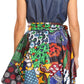 Sakkas Lani Womens Cocktail Sleeveless Hi-Lo Dress in African Print w/Pockets
