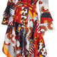 Sakkas Mavi Women's African Ankara Maxi Long Sleeve Dress Cocktail Formal Swing