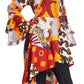 Sakkas Mavi Women's African Ankara Maxi Long Sleeve Dress Cocktail Formal Swing