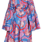 Sakkas Olivia Women's Elegant Cocktail Long Sleeves Party Dress African Print