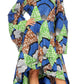 Sakkas Olivia Women's Elegant Cocktail Long Sleeves Party Dress African Print