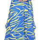 Sakkas Abeni Women's Short Sleeve Casual Print Long Maxi Cover-up Caftan Dress