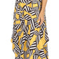Sakkas Abeni Women's Short Sleeve Casual Print Long Maxi Cover-up Caftan Dress