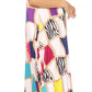 Sakkas Abeni Women's Short Sleeve Casual Print Long Maxi Cover-up Caftan Dress