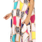 Sakkas Abeni Women's Short Sleeve Casual Print Long Maxi Cover-up Caftan Dress