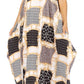 Sakkas Abeni Women's Short Sleeve Casual Print Long Maxi Cover-up Caftan Dress