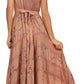 Sakkas Garden Goddess Corset Style Dress