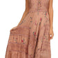 Sakkas Garden Goddess Corset Style Dress