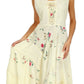 Sakkas Garden Goddess Corset Style Dress