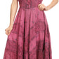 Sakkas Garden Goddess Corset Style Dress