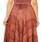 Sakkas Garden Goddess Corset Style Dress