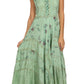 Sakkas Garden Goddess Corset Style Dress