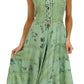 Sakkas Garden Goddess Corset Style Dress