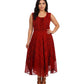 Sakkas Kevina Stonewashed Rayon Embroidered Dress