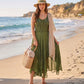 Sakkas Kevina Stonewashed Rayon Embroidered Dress