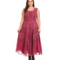 Sakkas Kevina Stonewashed Rayon Embroidered Dress