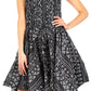 Sakkas Lima Women's Casual African Ankara Sleeveless Cocktail Short Dress Pockets