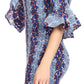 Sakkas Zarah Women's African Ankara Body-con Off shoulder Mermaid Pocket Dress