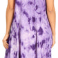 Sakkas Mara Women's Casual Sleeveless Tank Flare Midi Boho Batik Dress Cover-up