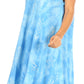 Sakkas Mara Women's Casual Sleeveless Tank Flare Midi Boho Batik Dress Cover-up