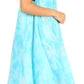 Sakkas Mara Women's Casual Sleeveless Tank Flare Midi Boho Batik Dress Cover-up