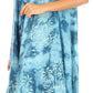 Sakkas Mara Women's Casual Sleeveless Tank Flare Midi Boho Batik Dress Cover-up