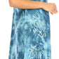 Sakkas Mara Women's Casual Sleeveless Tank Flare Midi Boho Batik Dress Cover-up