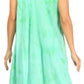Sakkas Mara Women's Casual Sleeveless Tank Flare Midi Boho Batik Dress Cover-up