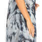 Sakkas Mara Women's Casual Sleeveless Tank Flare Midi Boho Batik Dress Cover-up