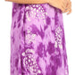 Sakkas Mara Women's Casual Sleeveless Tank Flare Midi Boho Batik Dress Cover-up