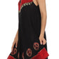 Sakkas Batik Peace Caftan Tank Dress / Cover Up